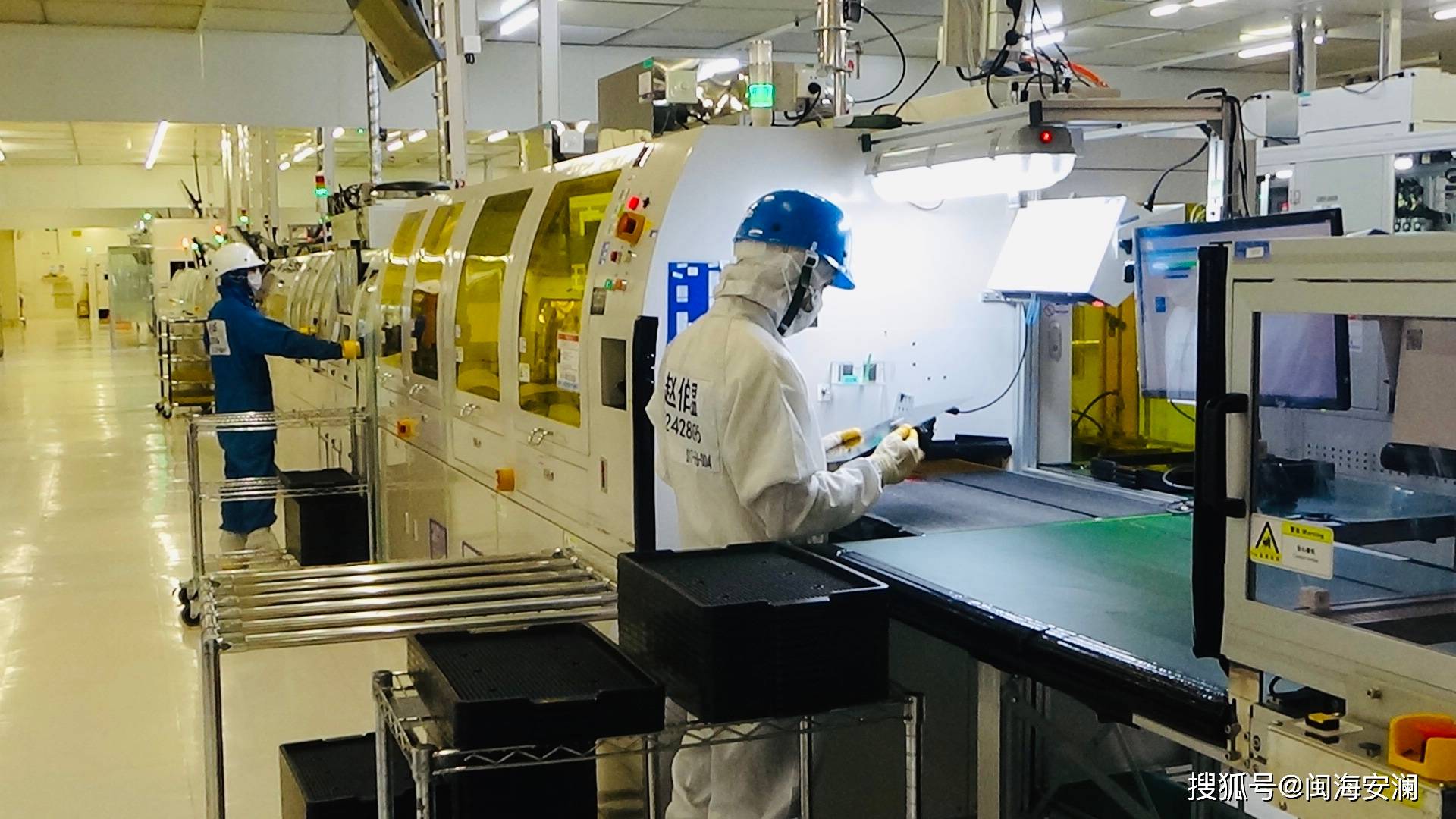 探访友达光电（厦门）5G工厂 生产效率4年提升66%的智造密码